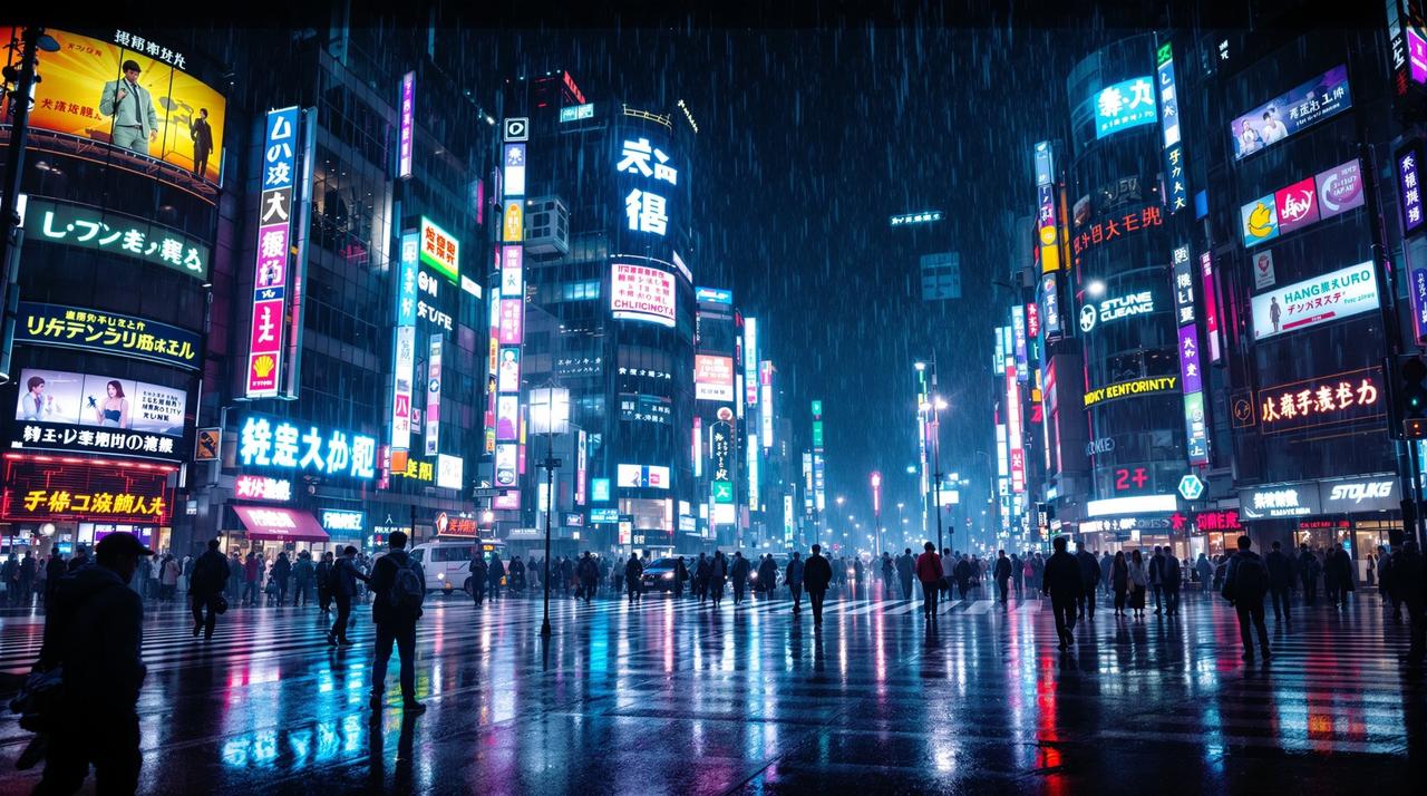 午夜男人影院4K：东京霓虹——赛博城市美学